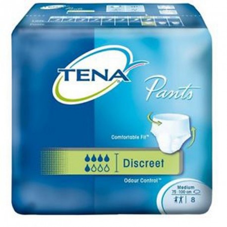 absorbent tena pants protect normal x8